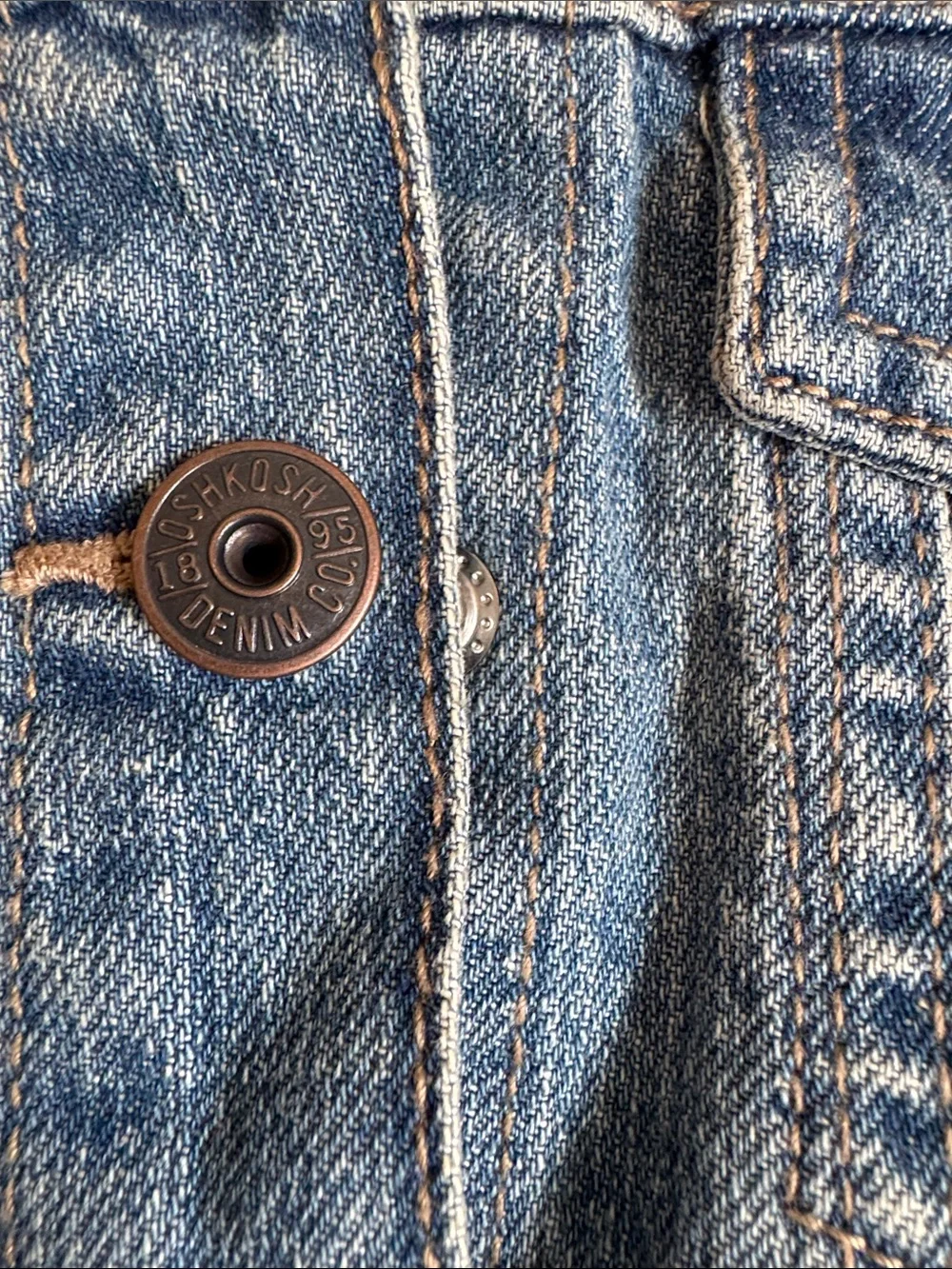 OshKosh B'gosh Classic Kids Denim Jacket - Medium Blue